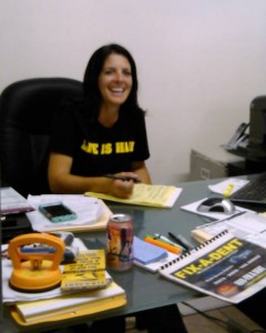 Melissa Etienne, Office Manager, keeps things running smoothly
